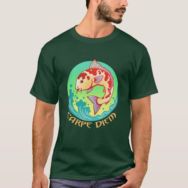 Punny Carpe Diem T - Shirt (Vorderseite)