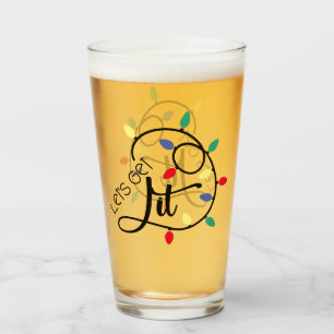 Punny Lasse Lit   Weihnachtsbeleuchtung Trinkpuppe Glas