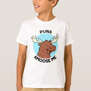 Puns Amoose Me Niedlich Elche Puppe T-Shirt