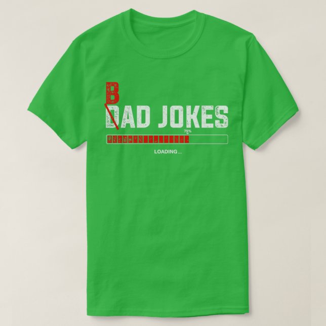 Puns Laden Vater Jokes Bad Joke Punny T-Shirt (Design vorne)