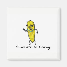 Puns sind Corny Magnet