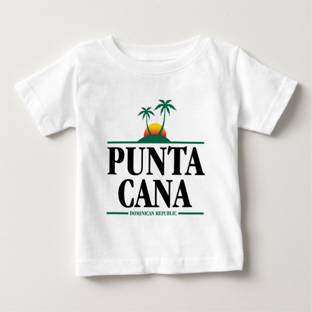 Punta Cana Baby T-shirt (Vorderseite)