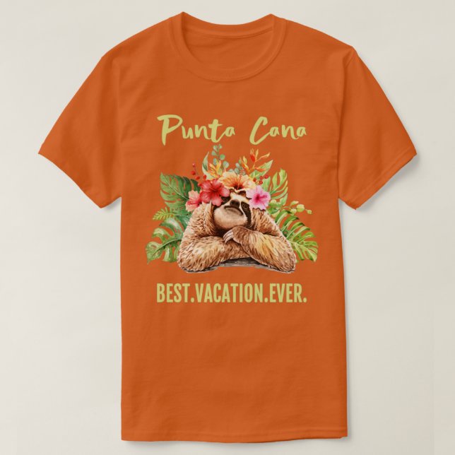 Punta Cana Bester Urlaub Ever Souvenir Geschenk T-Shirt (Design vorne)
