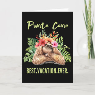 Punta Cana Bestes Urlaubs-Souvenir Aller Zeiten Karte