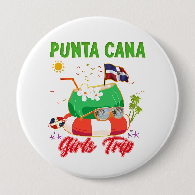Punta Cana Button (Vorderseite)