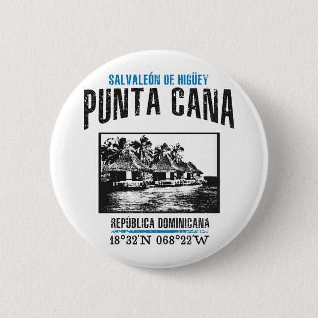 Punta Cana Button (Vorderseite)