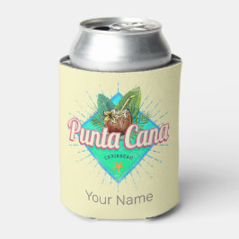 Punta Cana Caribbean Dominikanische Republik Retro Dosenkühler