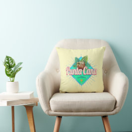 Punta Cana Caribbean Dominikanische Republik Retro Kissen