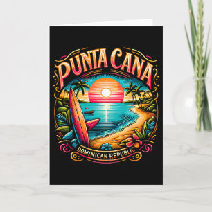 Punta Cana Dominikanische Republik Urlaub Strand Karte