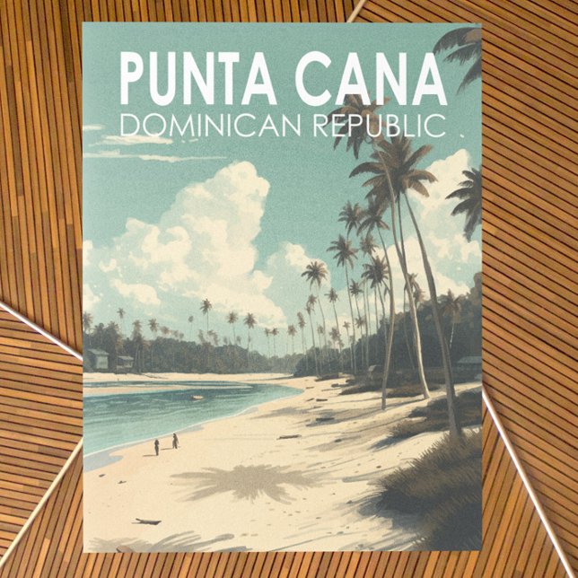 Punta Cana Dominikanische Republik Vintag Postkarte (Von Creator hochgeladen)