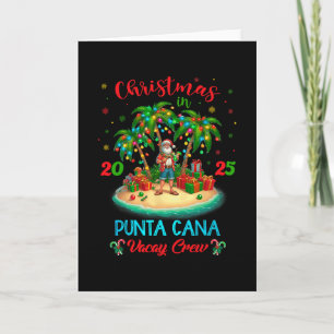 Punta Cana Dominikanische Republik Weihnachtskreuz Karte
