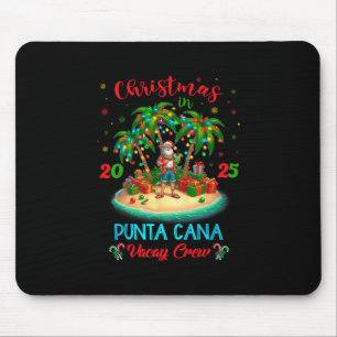 Punta Cana Dominikanische Republik Weihnachtskreuz Mousepad