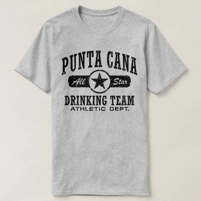 Punta Cana Drinking Team T-Shirt (Design vorne)