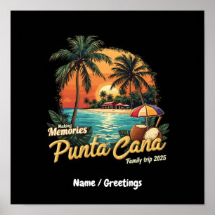 Punta Cana Familienreise 2025: Erinnerungen schaff Poster
