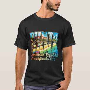 Punta Cana Familienurlaub 2025 zum Dominikaner R T-Shirt