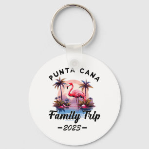 Punta Cana Familienurlaub passend zur Dominikanisc Schlüsselanhänger