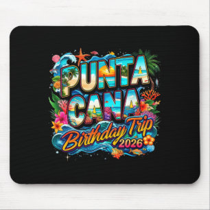 Punta Cana Geburtstagsreise 2026 Erinnerungen scha Mousepad
