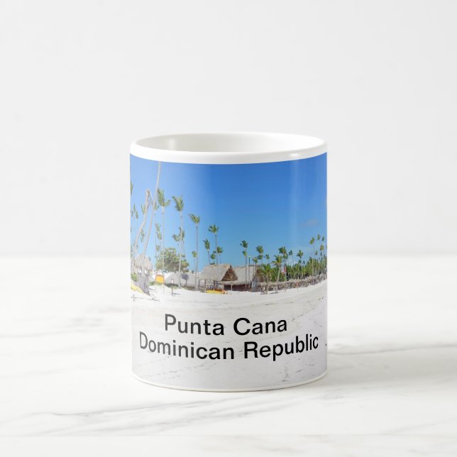 Punta Cana in der Dominikanischen Republik Kaffeetasse (Mittel)