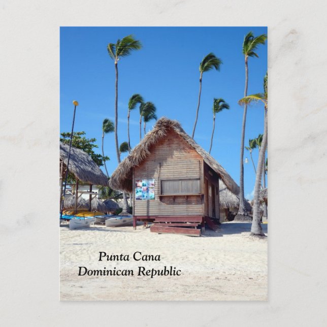 Punta Cana in der Dominikanischen Republik Postkarte (Vorderseite)