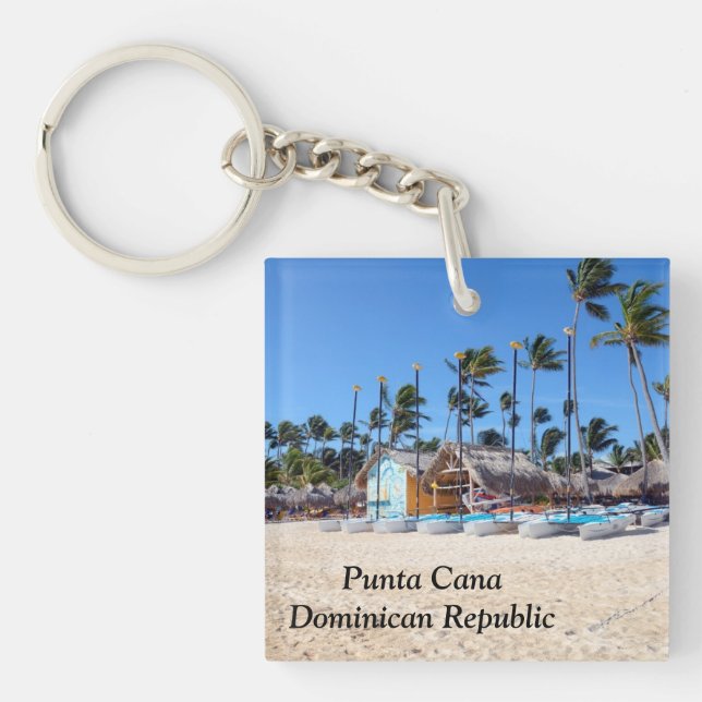 Punta Cana in der Dominikanischen Republik Schlüsselanhänger (Vorderseite)