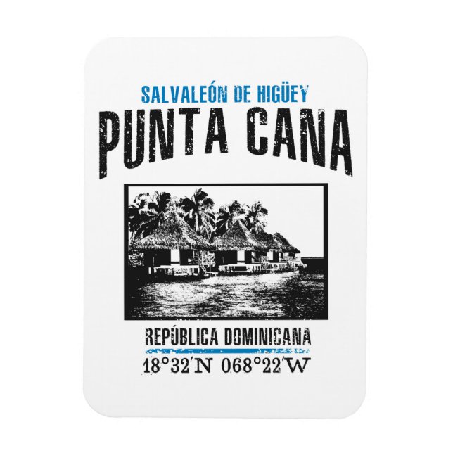 Punta Cana Magnet (Vertikal)