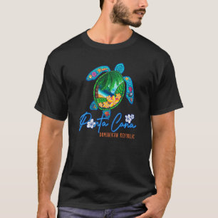 Punta Cana Meeresschildkröte Dominikanischer Urlau T-Shirt