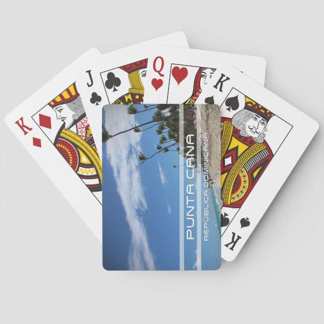 Punta Cana República Dominicana Spielkarten (Rückseite)