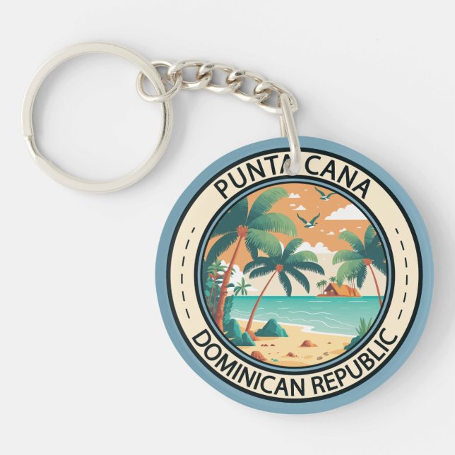 Punta Cana République Dominicaine Badge de case (Devant)