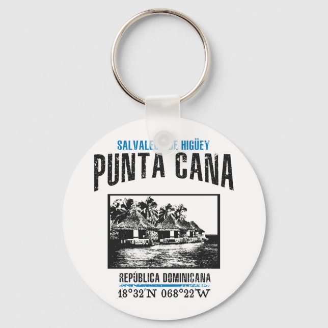 Punta Cana Schlüsselanhänger (Vorderseite)