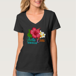 Punta Cana Vacation Dominikanischer tropischer Hib T-Shirt