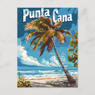 Punta Cana Vintage Postkarte