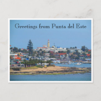 punta del este Grüße Postkarte