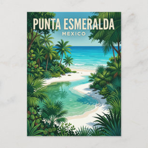Punta Esmeralda Mexiko Postkarte