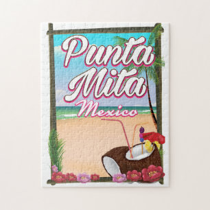 Punta Mita, Mexiko Strand Reiseplakat