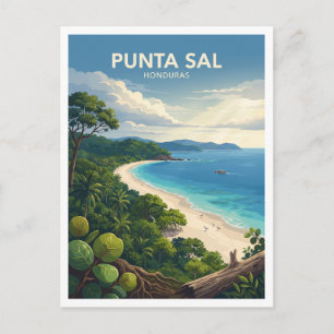 Punta Sal, Nationalpark Jeannette Kawas Tela Postkarte