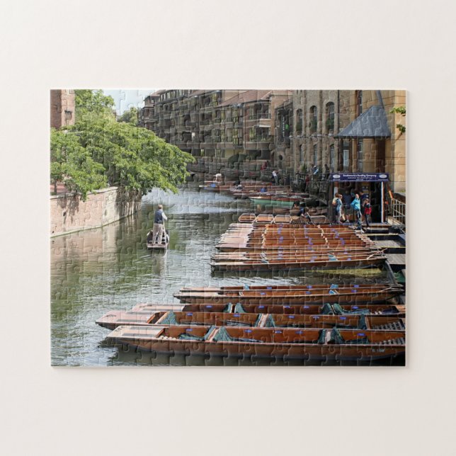 Punts in Cambridge, England (Horizontal)
