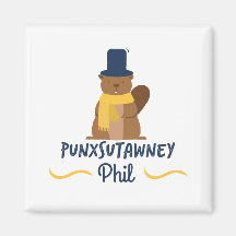 Punxsutawney Phil // Novelty Groundhog Day