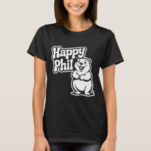 Punxy Phils süßes Murmeltiertag-Kostüm 2. Februar T-Shirt