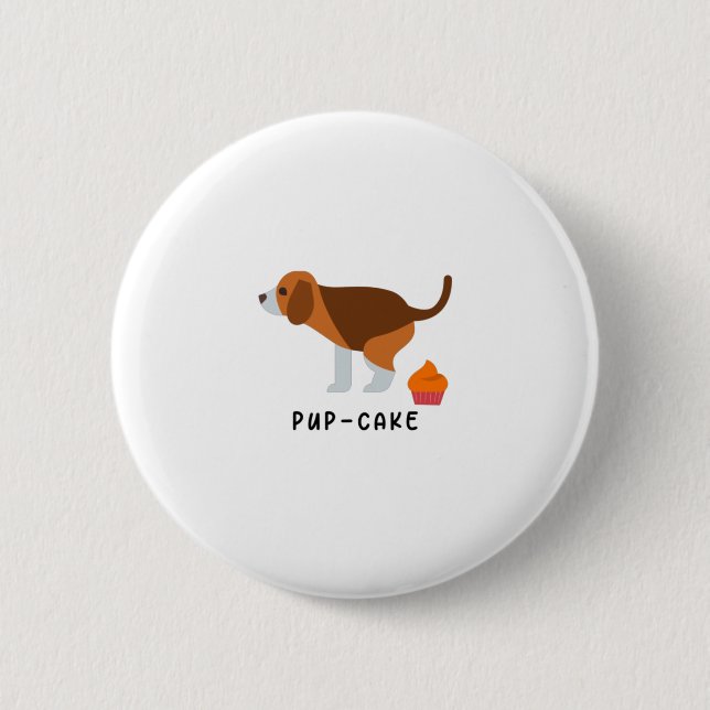 Pup Cake Button (Vorderseite)