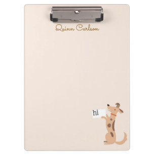 Pup Clip Board Klemmbrett