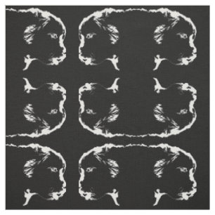 Pup Fabric Fabric Puppy Dodge Pattern Stoff