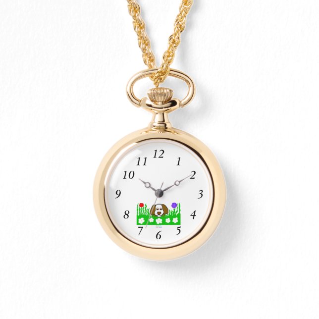 Pup N Play Gold Collier Watch (Recto)