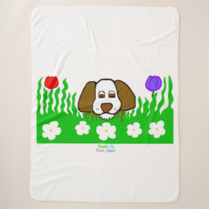 Pup N Play Large Sherpa Blankon Sherpadecke