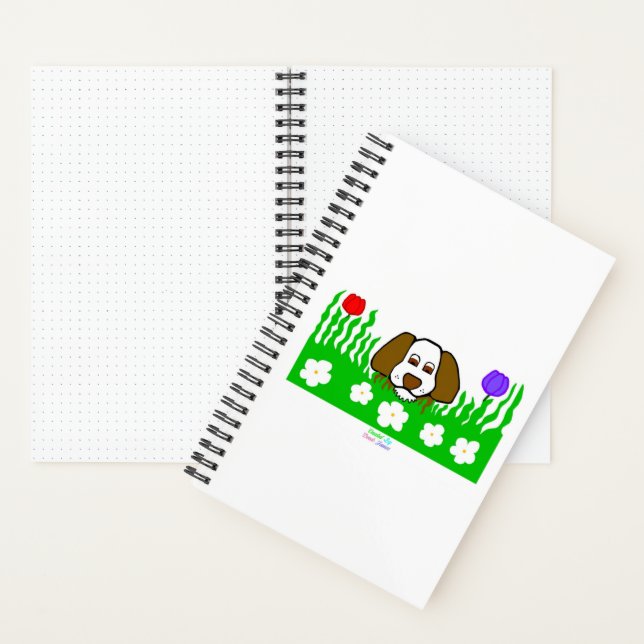 Pup N Play Spiral Notebook (14 cm x 21,6 cm) Notizbuch (Innen)