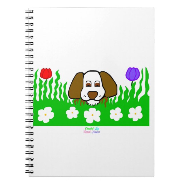 Pup N Play Spiral Notebook Notizblock (Vorderseite)