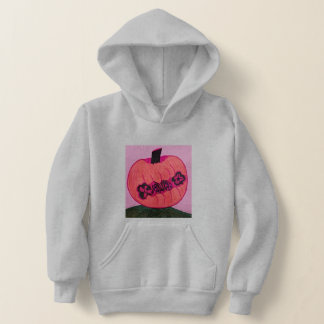 Puppe in einem Kürbis Hoodie