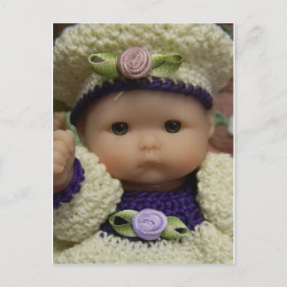 Puppe Postkarte