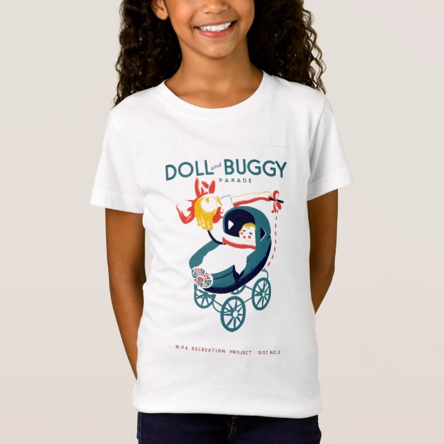 Puppe und Buggy T-Shirt (Vorderseite)