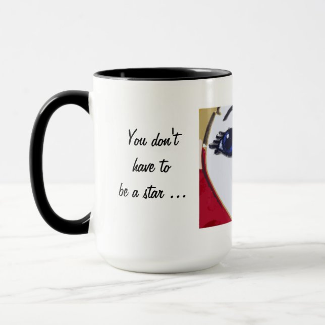 Puppen-Gesicht Tasse (Links)