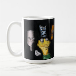 Puppen in der Dunkelheit ( Erica Crooks Puppenkuns Kaffeetasse